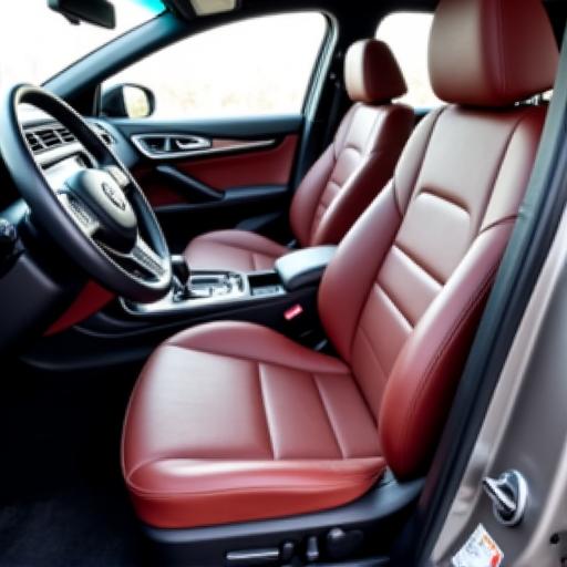 Interior de carro imaculado após limpeza detalhada